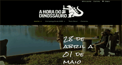 Desktop Screenshot of ahoradodinossauro.com.br